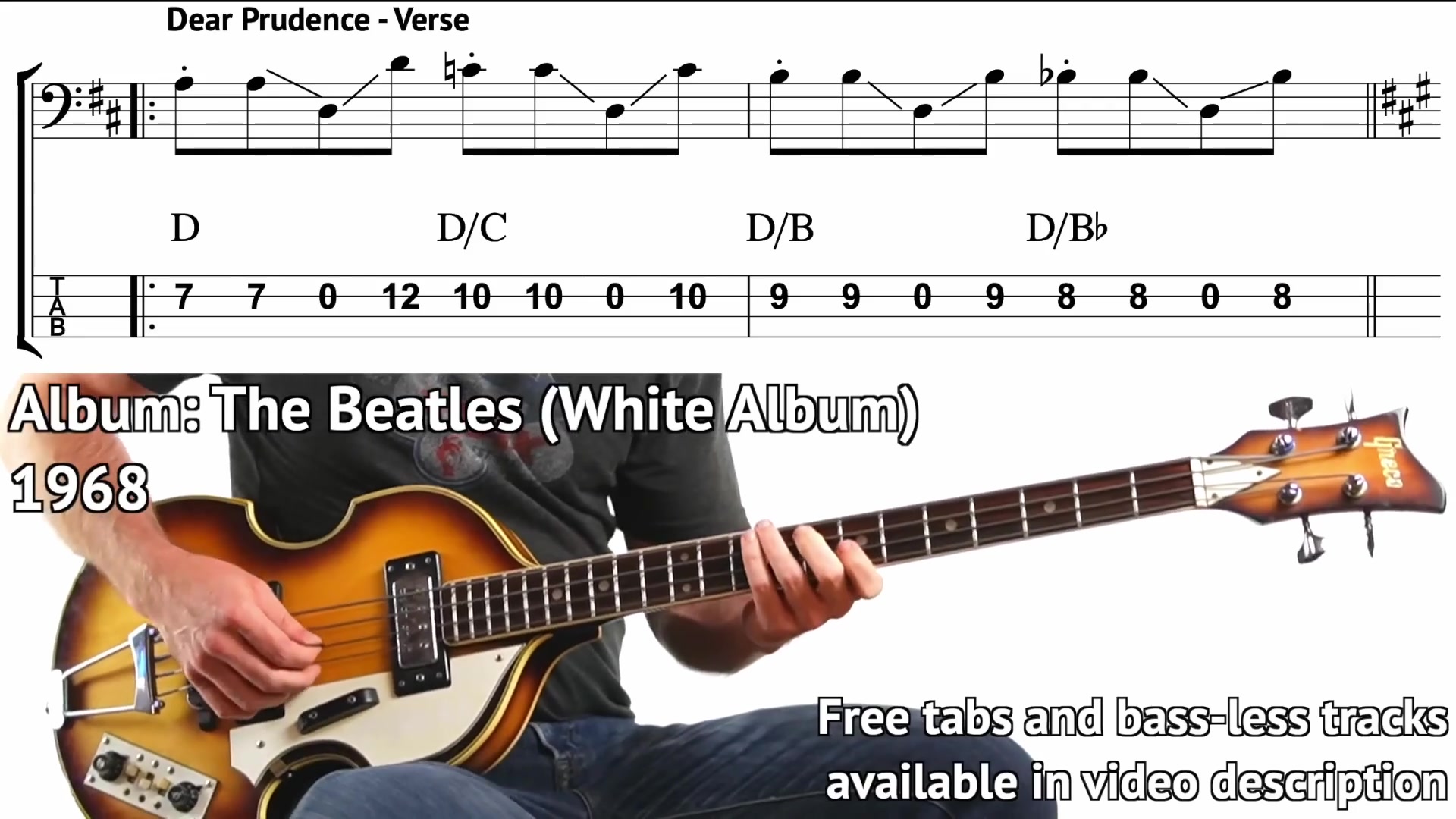 I learned every 227 Beatles bass lines That