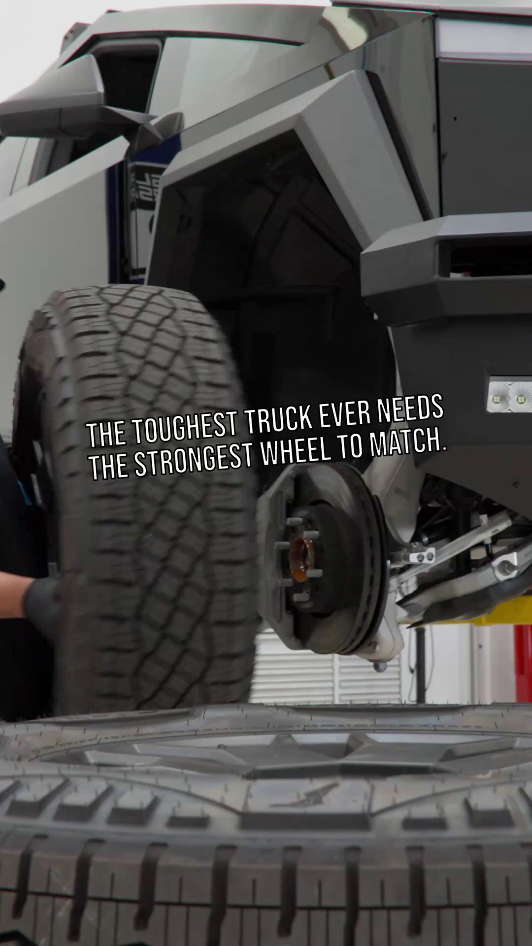 The UP-03 Beadlock Forged Wheels are true, functioning beadlock wheels ...