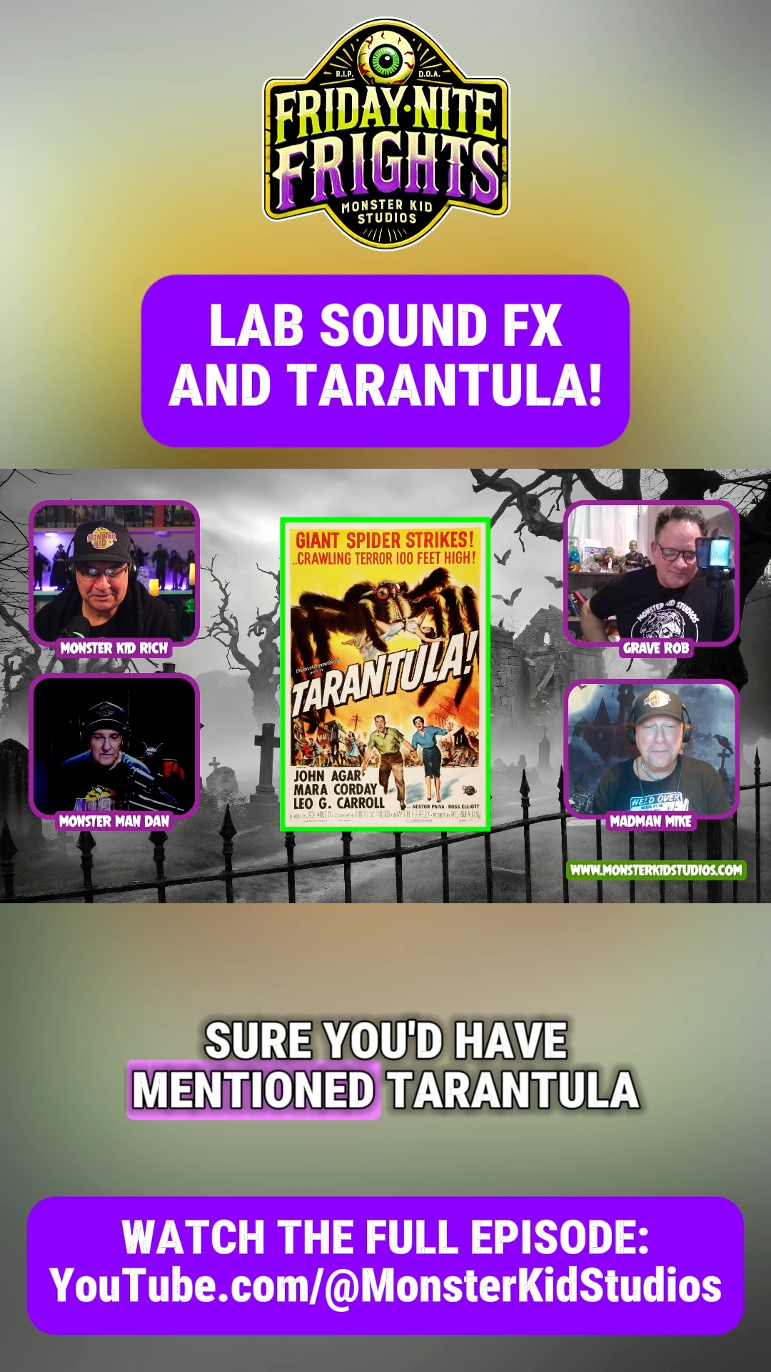 The Monster Kids continue their discussion about MAD SCIENCE GONE WRONG ...