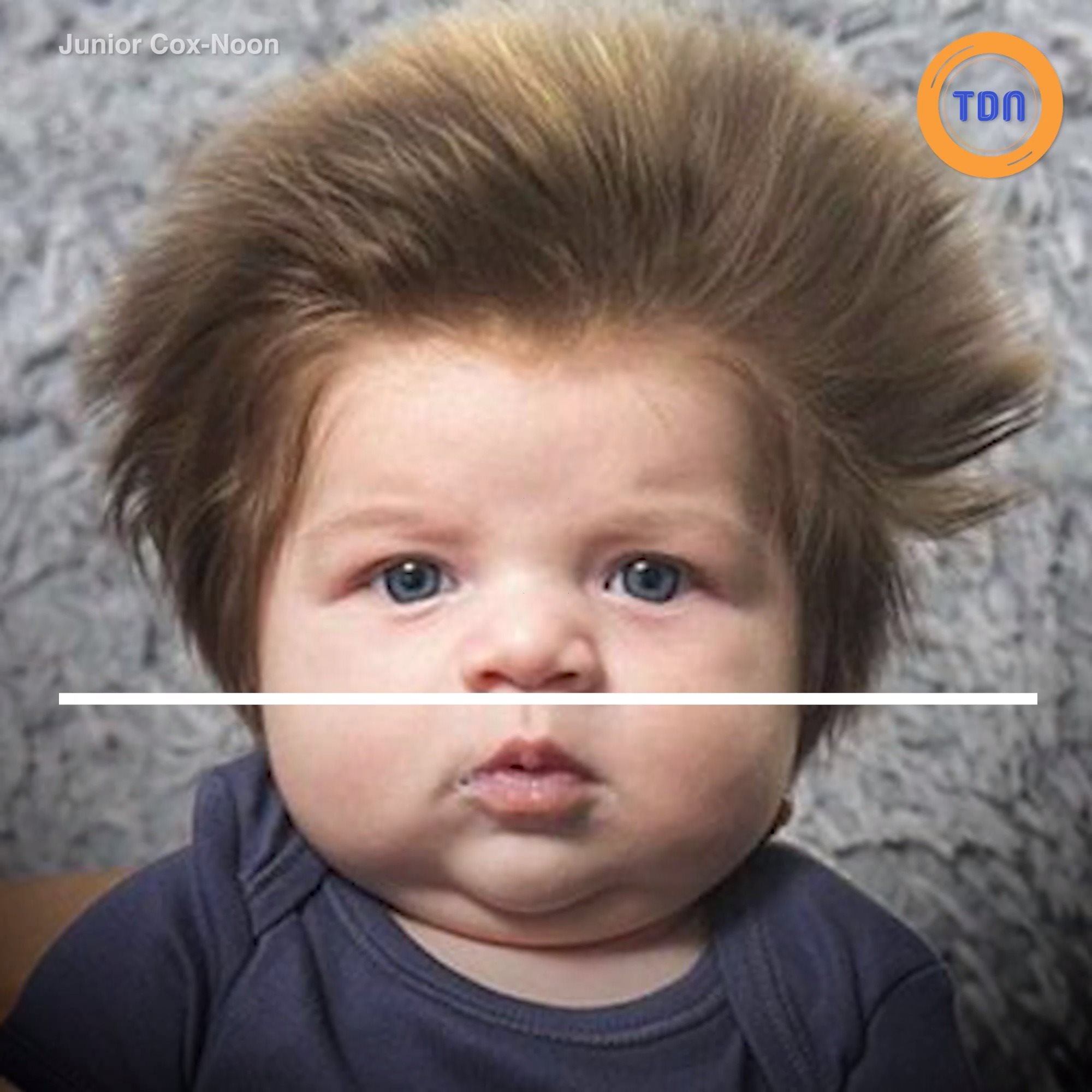 Vous vous souvenez de ce bébé à la tignasse incroyable : découvrez à ...
