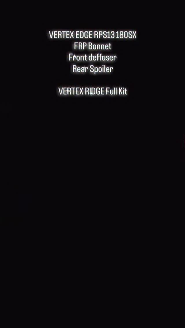 VERTEX RIDGE 180SX Full kit | VERTEX T&E Co.,Ltd (株式会社ティーアンドイー） | Facebook