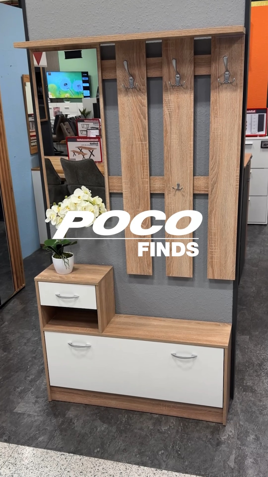 Wer hat hier die kleinste Schuhgröße?, #garderobe #möbel #wohnen #deko #wohnidee #BudgetFriendly, #Schnäppchen #poco | POCO Einrichtungsmärkte