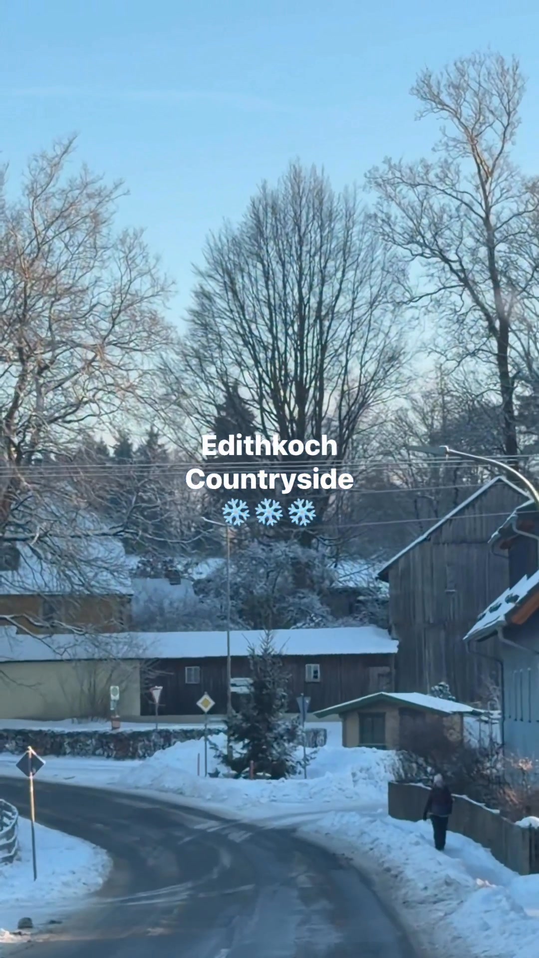 #countryside #NatureVibes #latepost #thankyou #snow | Edith Koch | Facebook