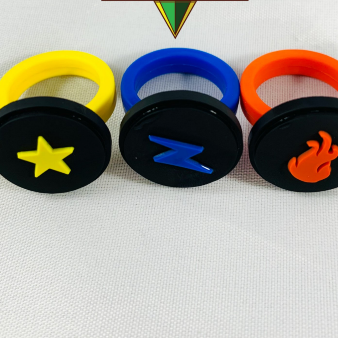 power rings ⭐️⚡️🔥 your SuperHeroKid can save the world! HeroForce go ...