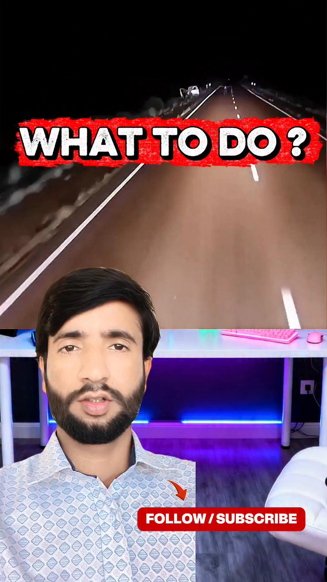 What to do in this situation? 😱 #reels #driving #trending #superinsaan ...