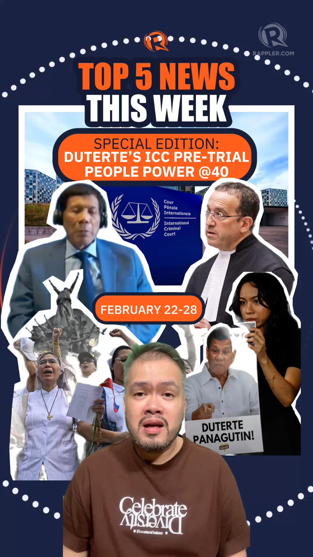 Top 5 News This Week: Duterte's ICC pre-trial, EDSA People Power's 40th ...