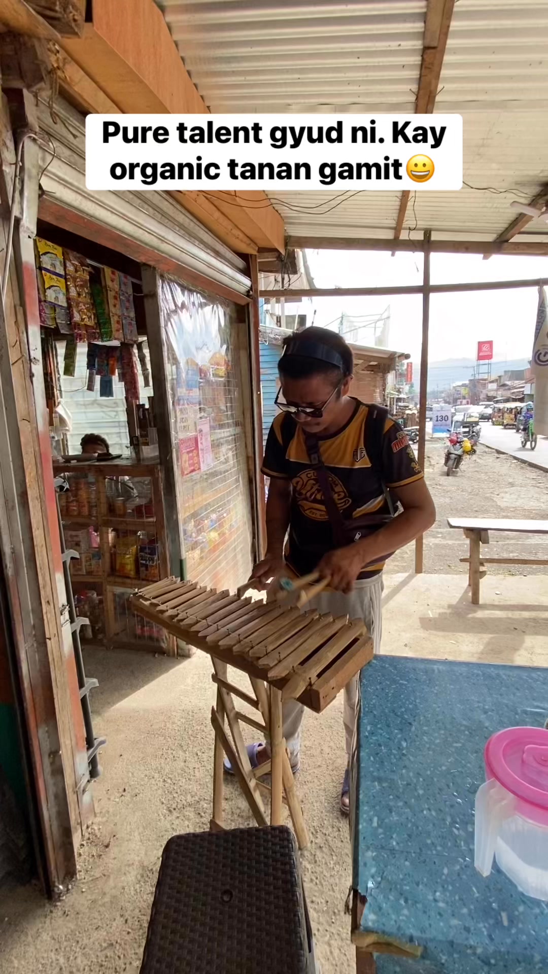 Pure talent gyud ni. Organic tanan gamit 😁 | Mark Ariel Tala