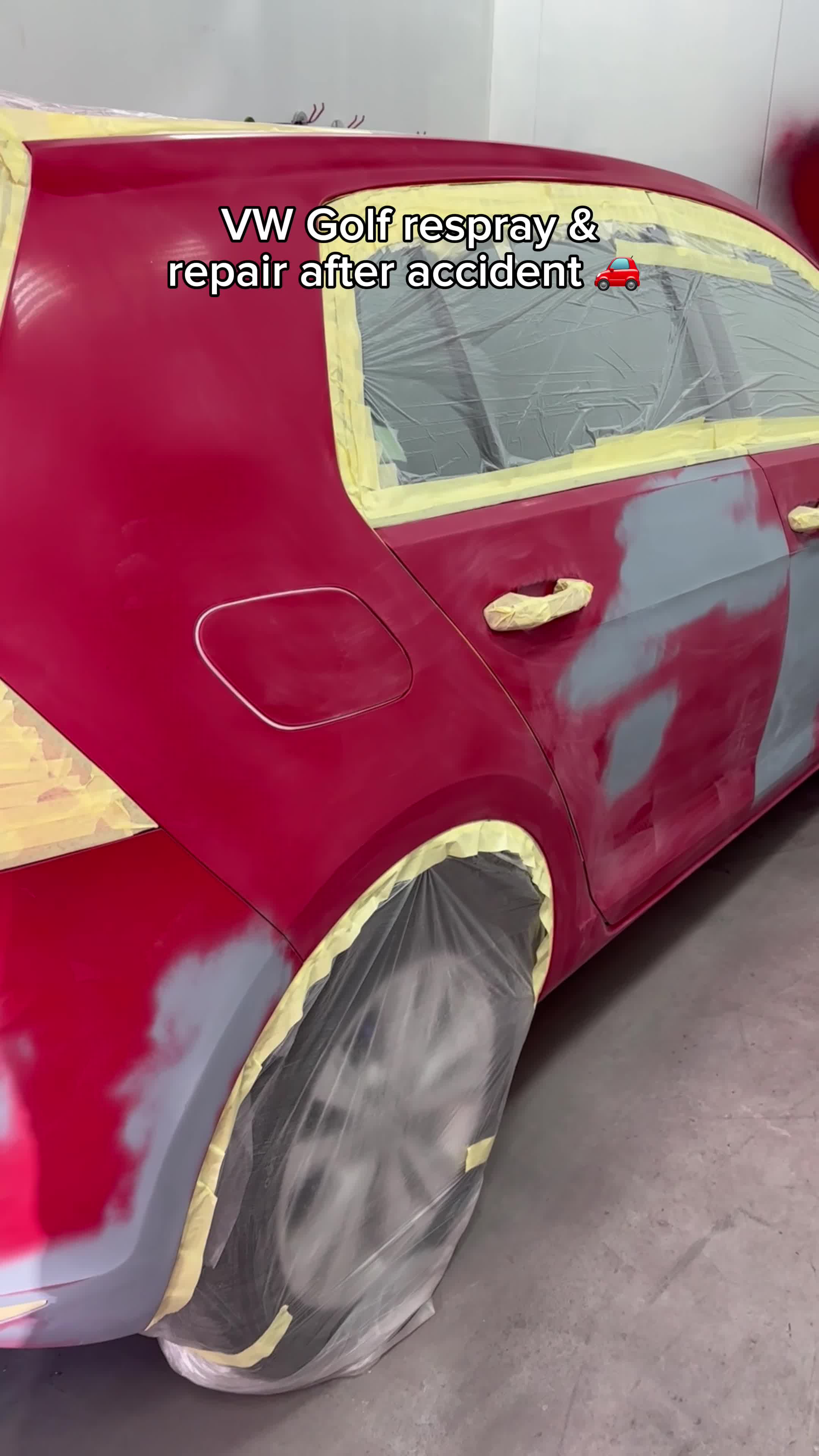 🚗 From bumps to brilliance. This VW Golf came in needing some TLC - and ...