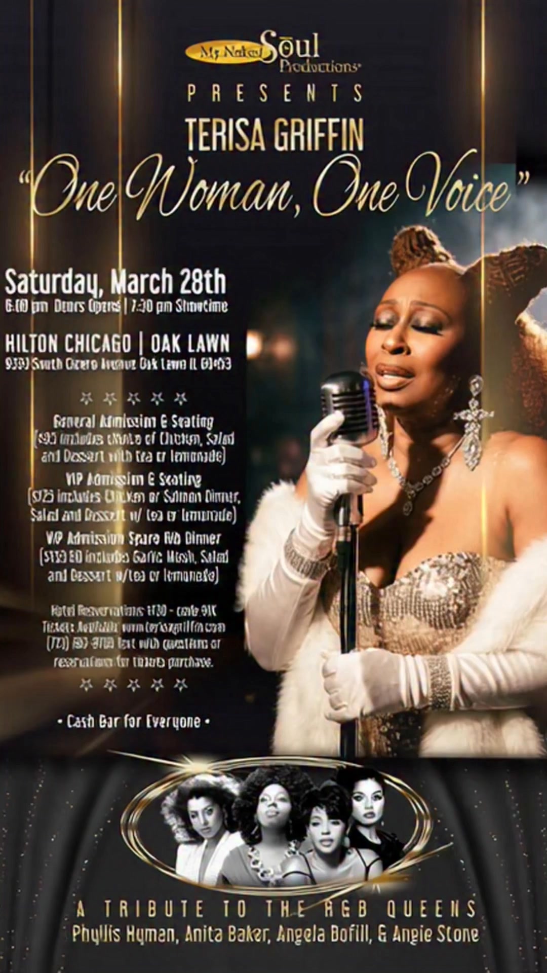 Terisa Griffin - Celebrate the Queens of R&B with Terisa... | Facebook
