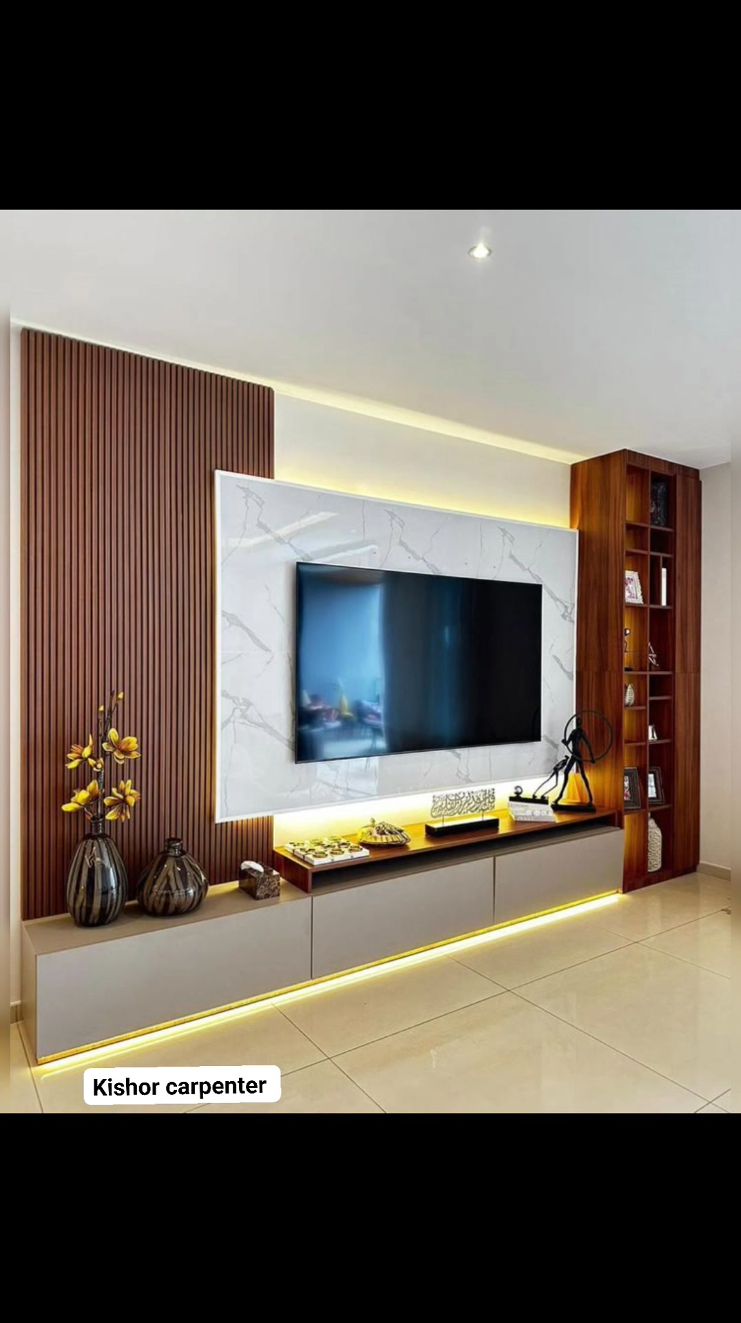 #reelsfypシ #carpentry #interiordesign #trendingreel #tv #viral #video ...
