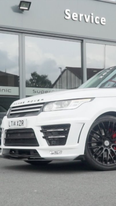 Range Rover Sport Dynamic body kit before and after video. Call us on ...