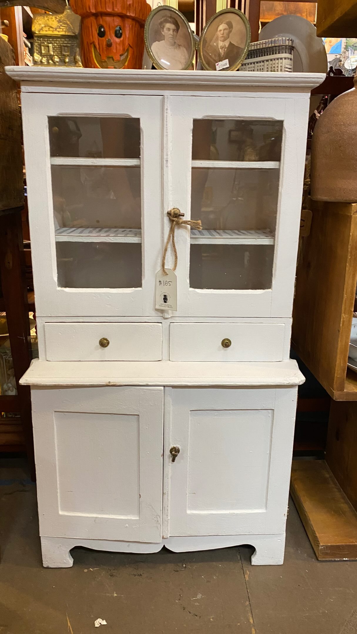 Vintage child's China hutch $185 #magnoliaandwillowmbf | Magnolia