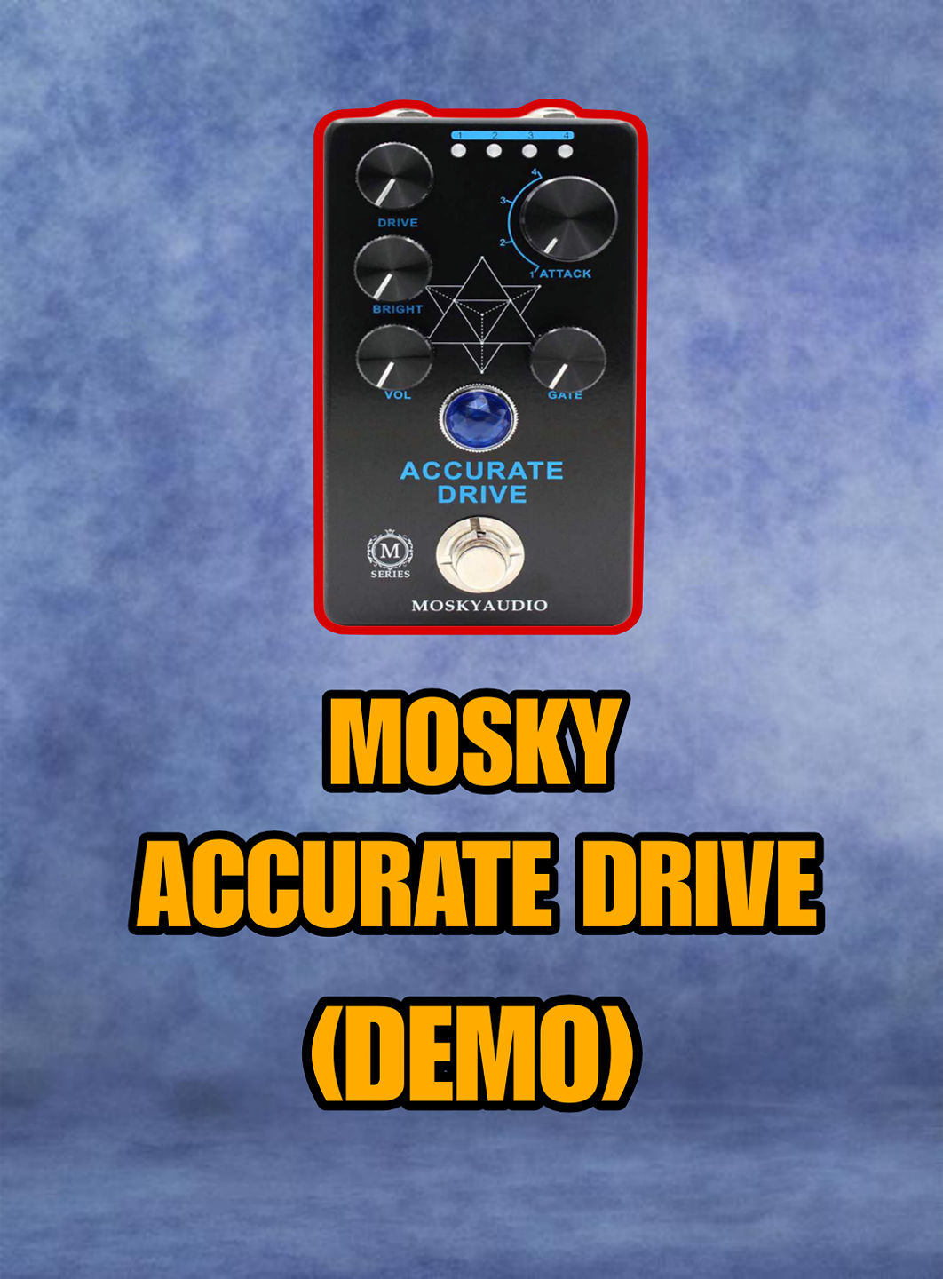 MOSKY ACCURATE DRIVE l DEMO #moskypedal #accuratedrive