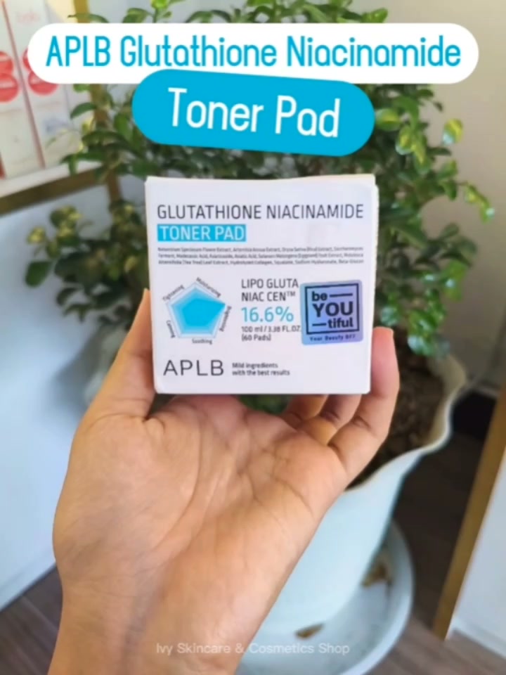 aplb glutathione niacinamide toner pad Pad, 100% Authentic Products တွေကိုသာ ရောင်းပေးတာမို့ စိတ်ချလက်ချ ဝယ်ယူအားပေးနိုင်ပါတယ်ရှင့်။, 📲Telegram ~ @Beauty_Pantry_Official, 🛍️Viber ~ 09 984 451 332, irritating formula that absorbs Buy Bpc 157 Joint toner Size:7+1 Case Discount (1oz)
