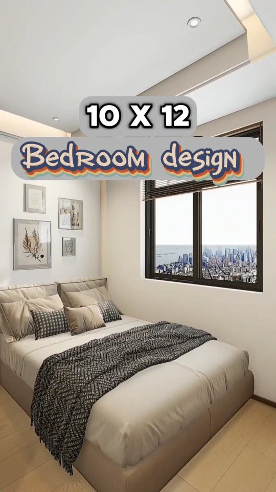 Design Your DREAM 10x12 Bedroom WITH a Desk! #modern #home #3d # ...