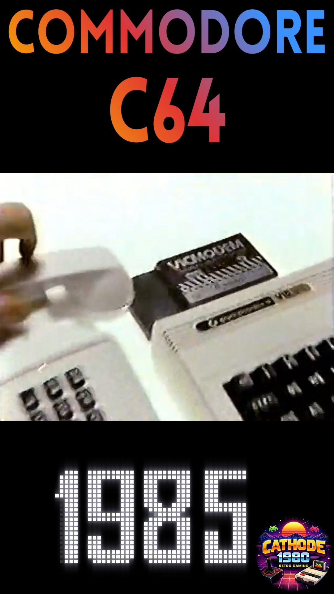 Commodore 64 & Winter Games, 1985 www.commodorecompany.com video