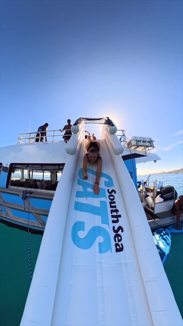 Ride & Slide is Fiji’s newest ocean playground, a half-day cruise ...