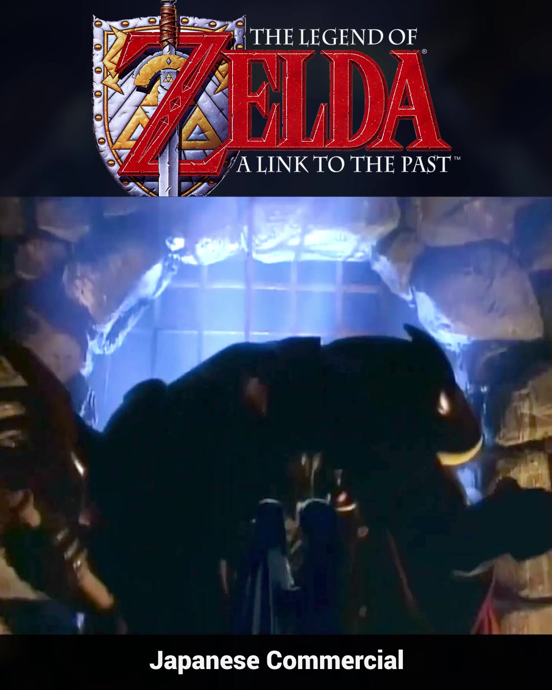 The Japanese commercial for Zelda 3 (SNES) | FantasyAnime