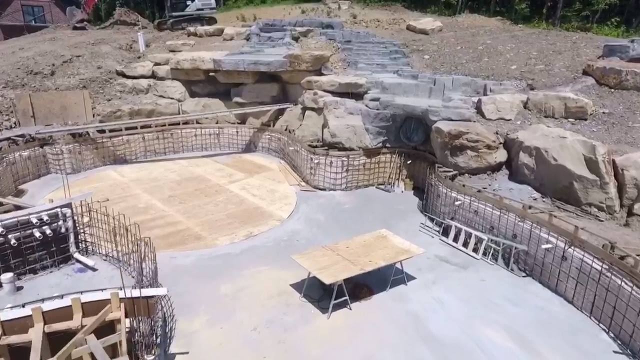 Quick View of Upcoming Project | By World Class Pools