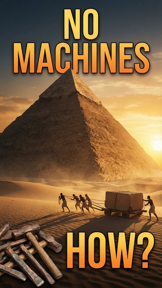 How Did Builders Create The Pyramids of Giza Without Modern Tools ...
