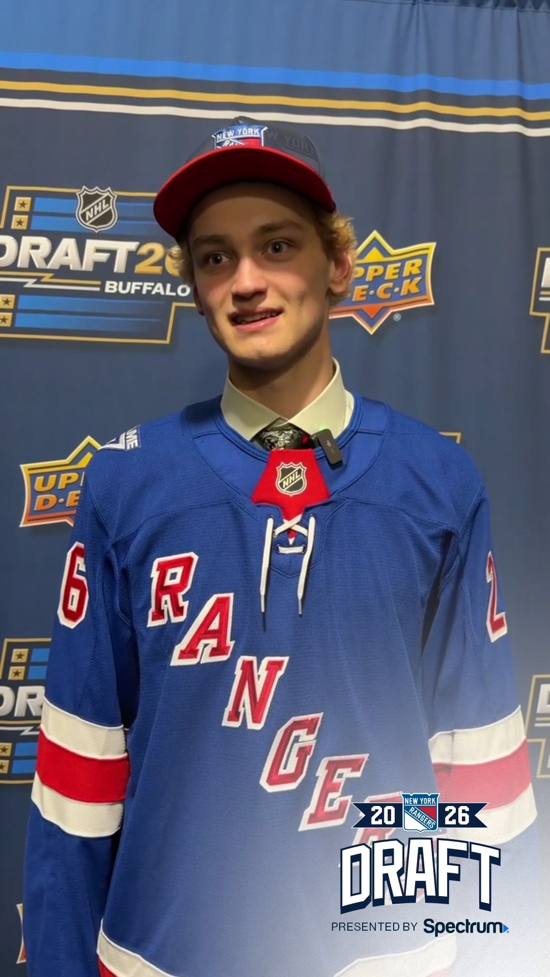Can confirm our newest #NYR love the 😂 emoji | New York Rangers