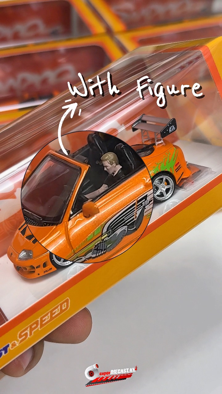 🔥 KYOSHO X FAST & FURIOUS 🔥 Toyota Supra Turbo 1:18 Die-Cast