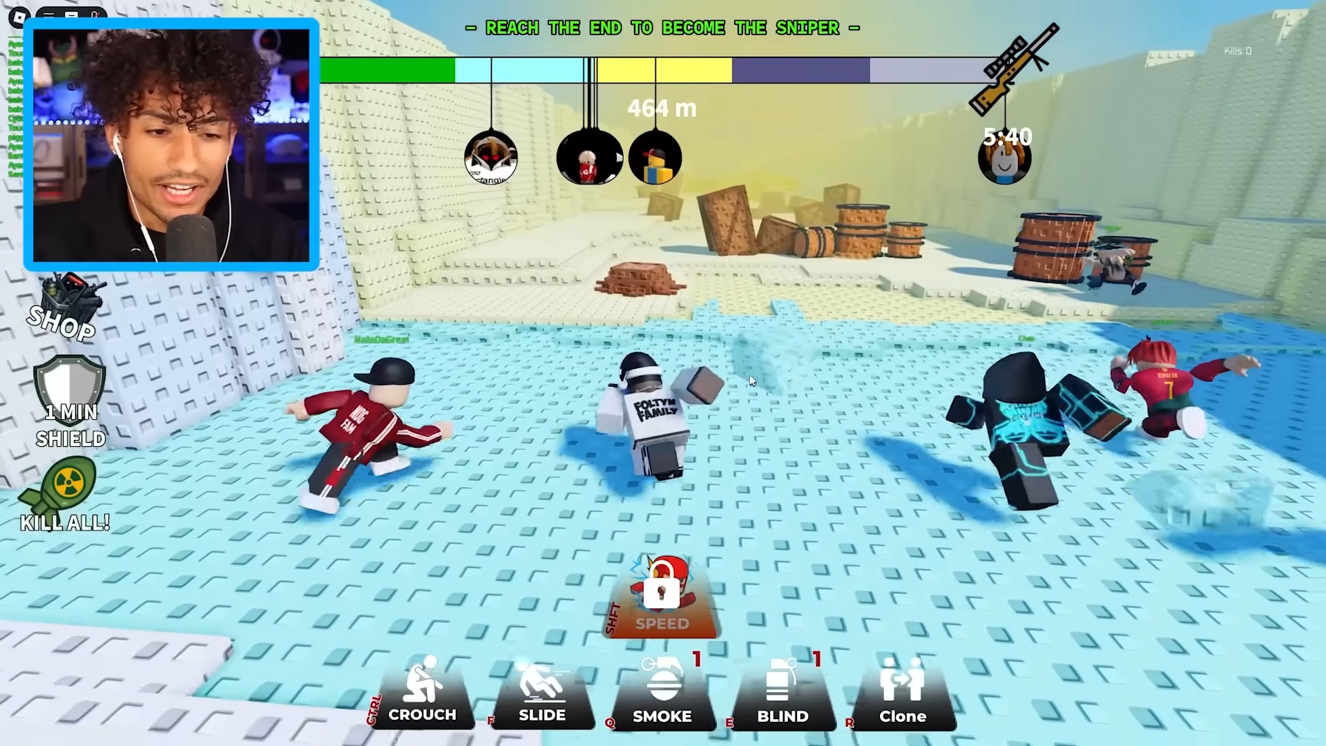 SNIPERS VS RUNNERS IN ROBLOX! | RoBros | Facebook