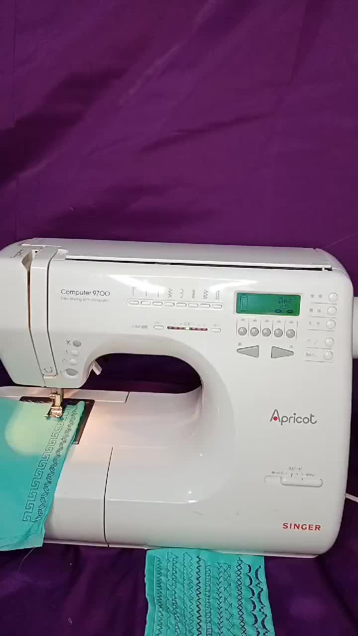 💥SINGER APRICOT COMPUTER 9700 🏷️Price 6800 ONLY‼️ Complete