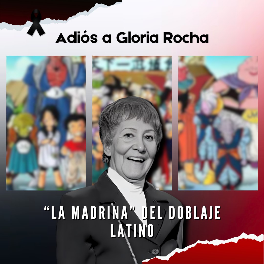 Adiós a Gloria Rocha, “La Madrina” del doblaje latino 🎙️ La industria ...