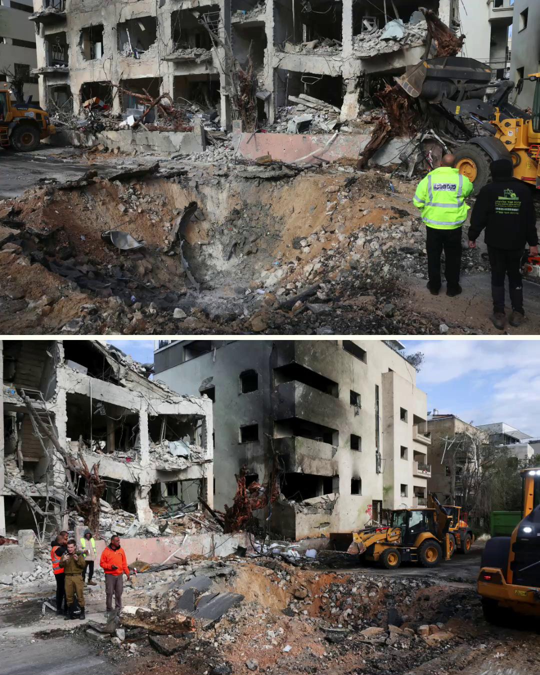 AFTERMATH IN TEL AVIV AFTER IRANIAN... - GMA Public Affairs | Facebook