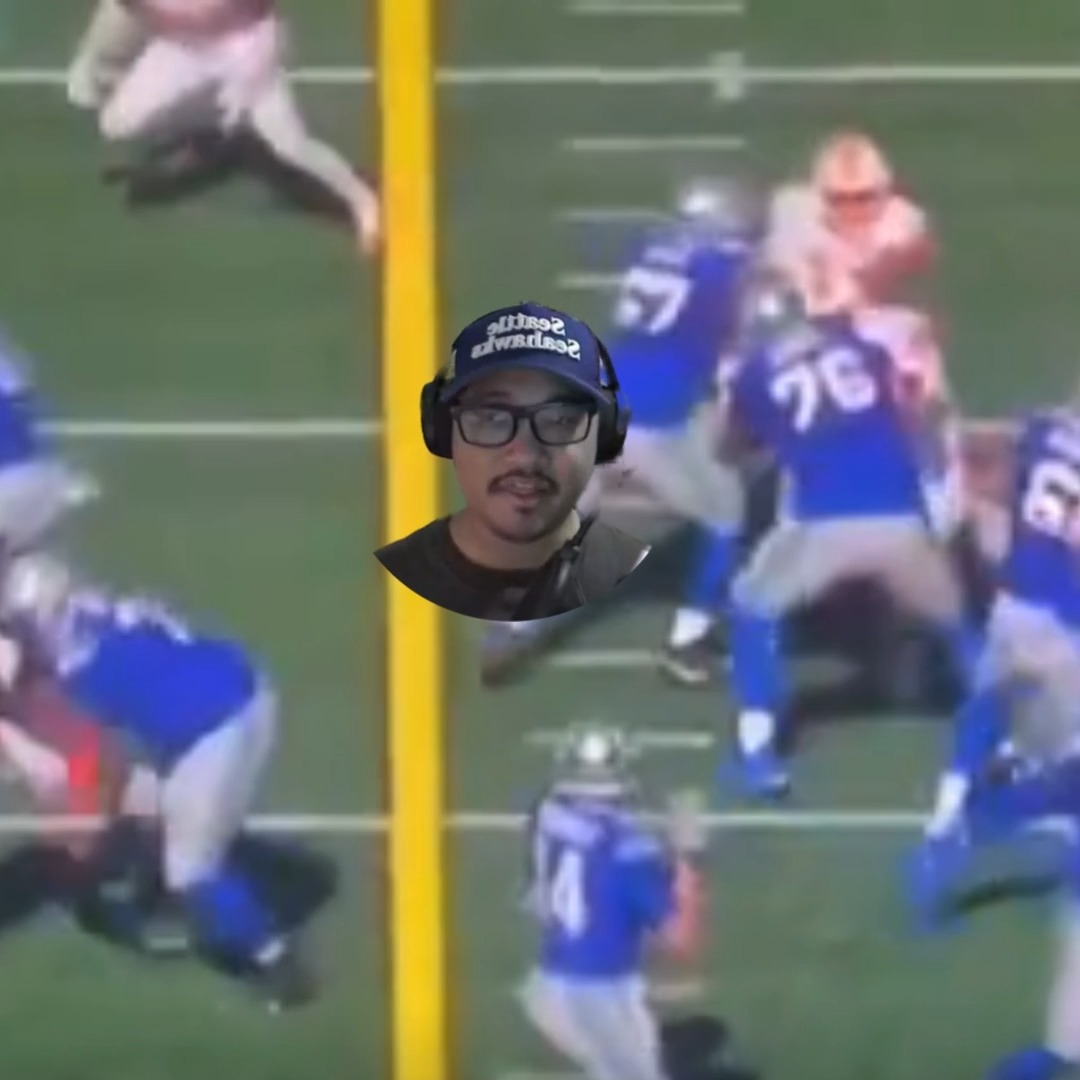 This #Seahawks G/H counter pass protection that was used during the # ...
