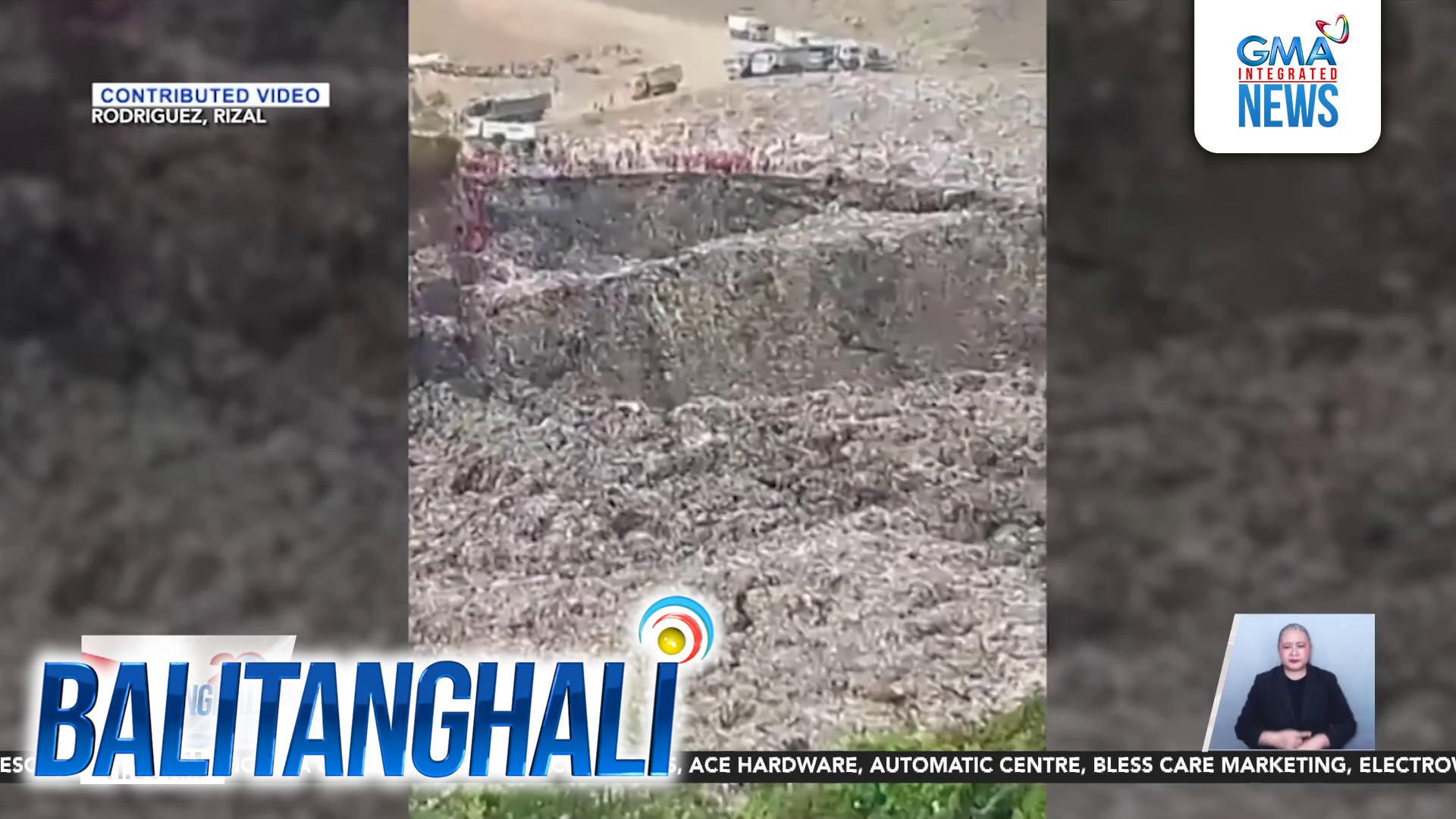 Isang bangkay ang natagpuan sa gumuhong bundok ng mga basura sa ...