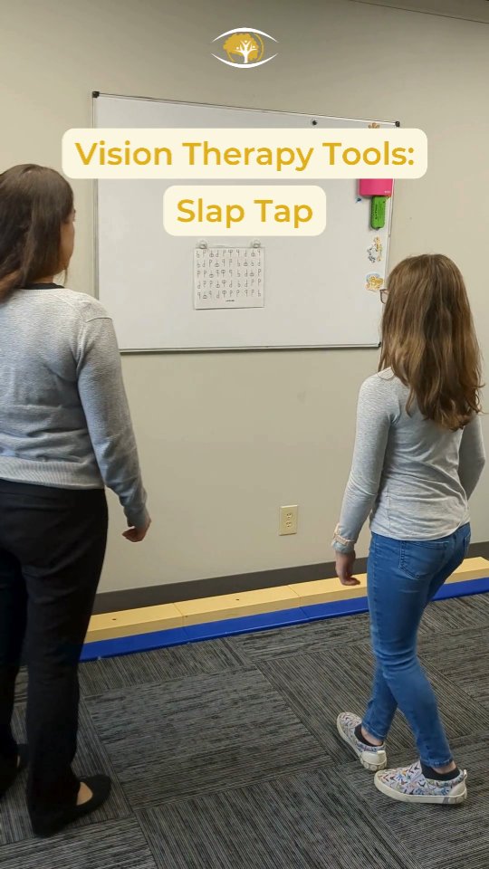 Slap Tap is a fun and engaging activity we use in vision therapy! The ...