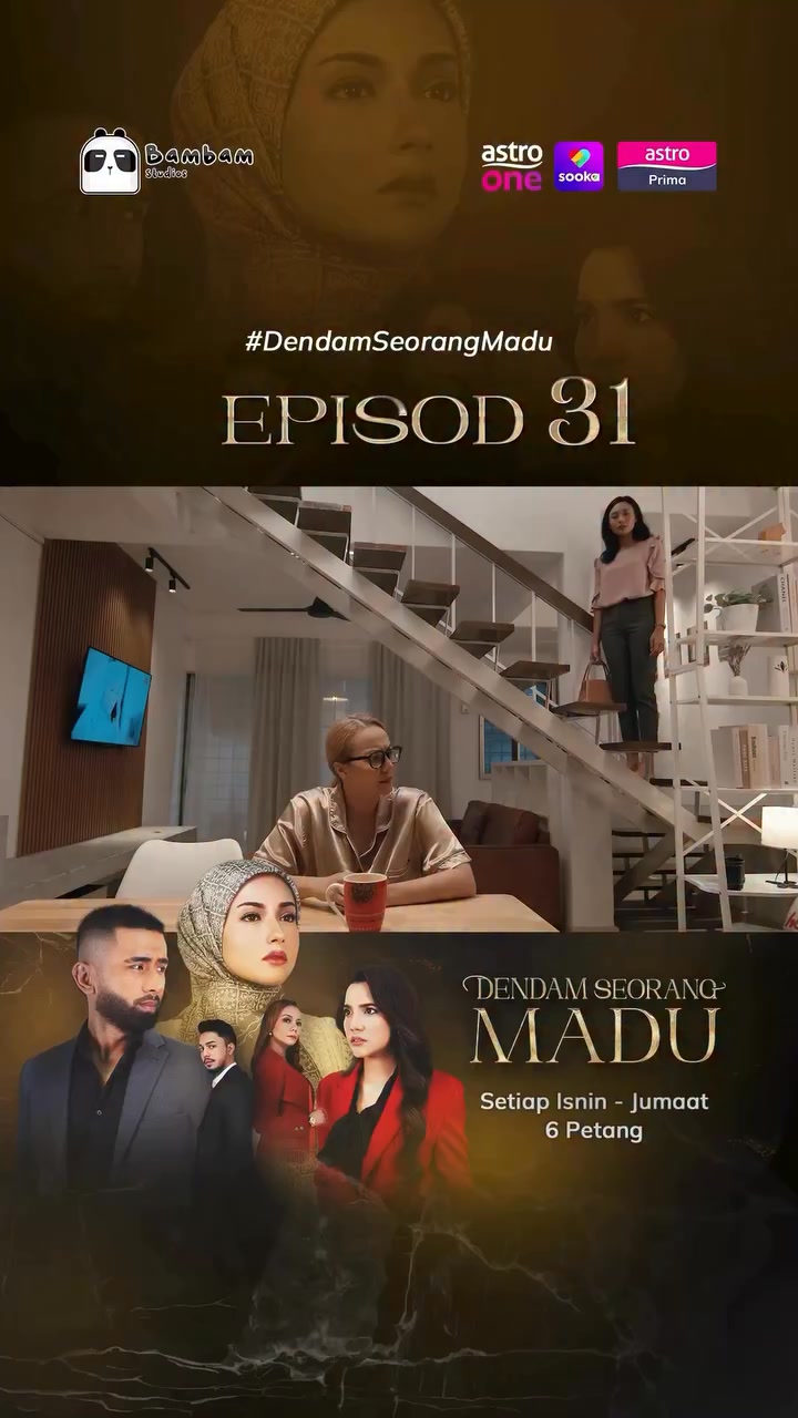 #HTVASIA Tak reti bersyukur Hanum ni, Syaza dah bagi tempat tinggal ...