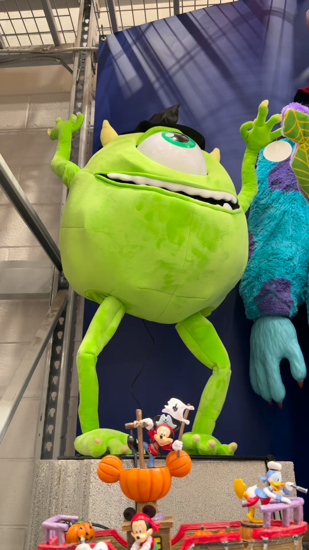 Part of Lowe's Disney collection, this life-size, freestanding animatronic has motion activation, light-up features, and character sound effects. It is for indoor use only. It is being sold for $135.