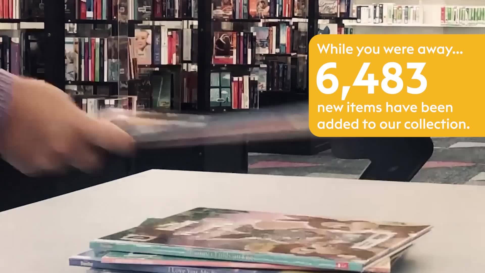 It's been so wonderful seeing you in our libraries again! Here's a ...