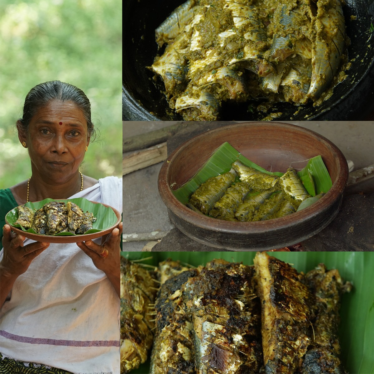 Fish Fry In Banana Leaf | Sardine Fish Fry in Banana Leaf - Kanthari ...