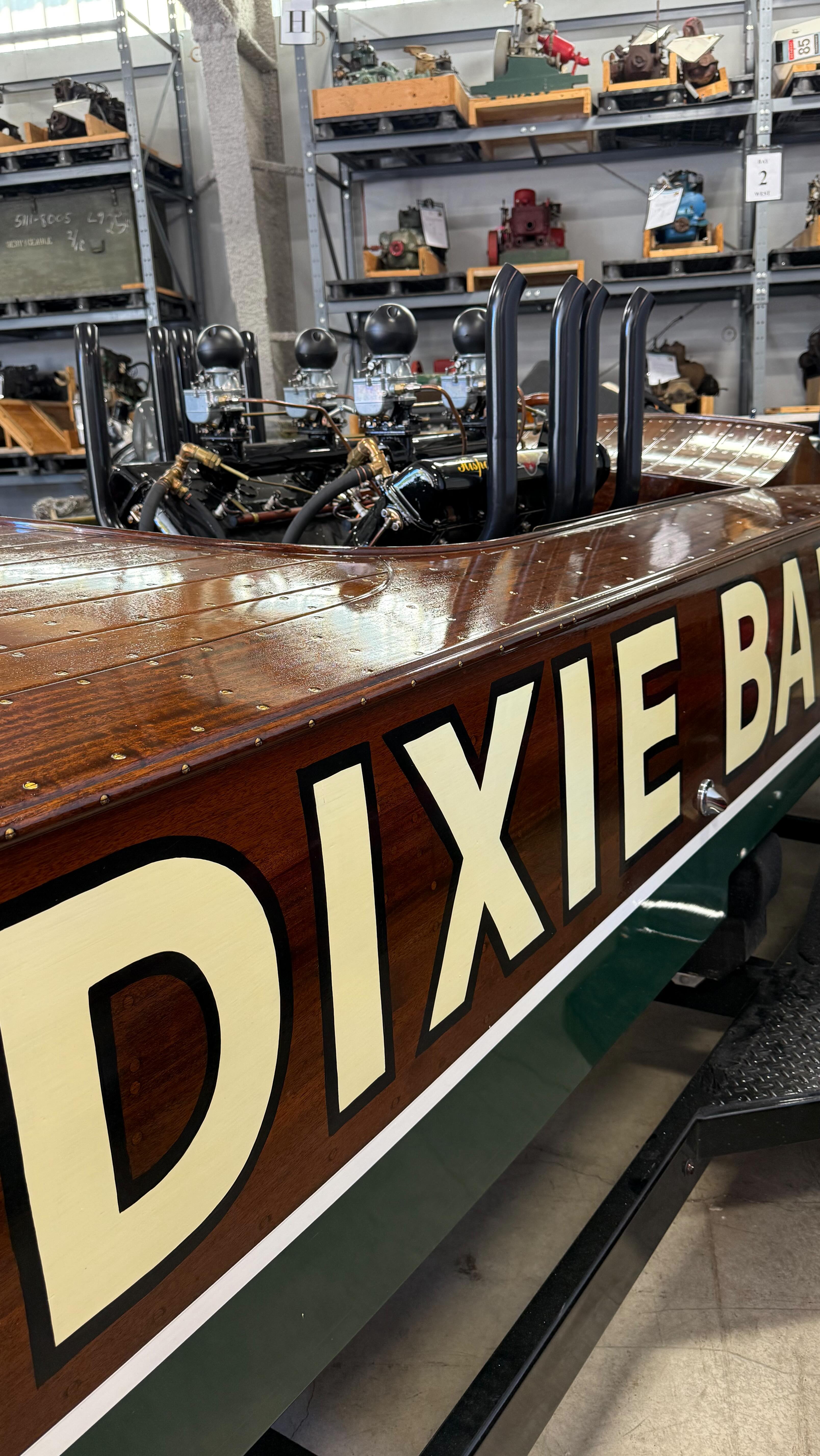 Dixie Bany is one in million antique mahogany race boats from the 1920 ...