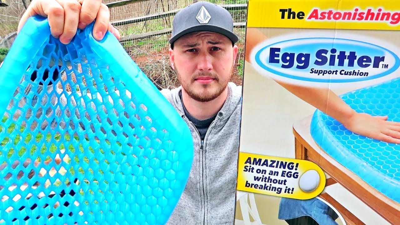 EGG SITTER 本物 Testing the claims of this As Seen on TV seat cushion