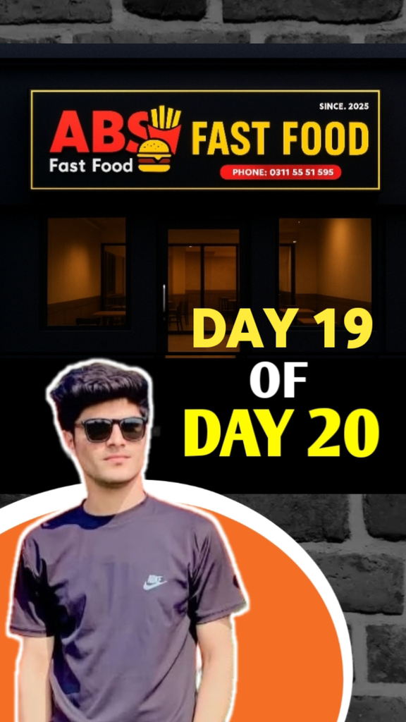 Day 19 of Day 20, Making my Fast Food Brand ♥️ #pashto #minivlog # ...