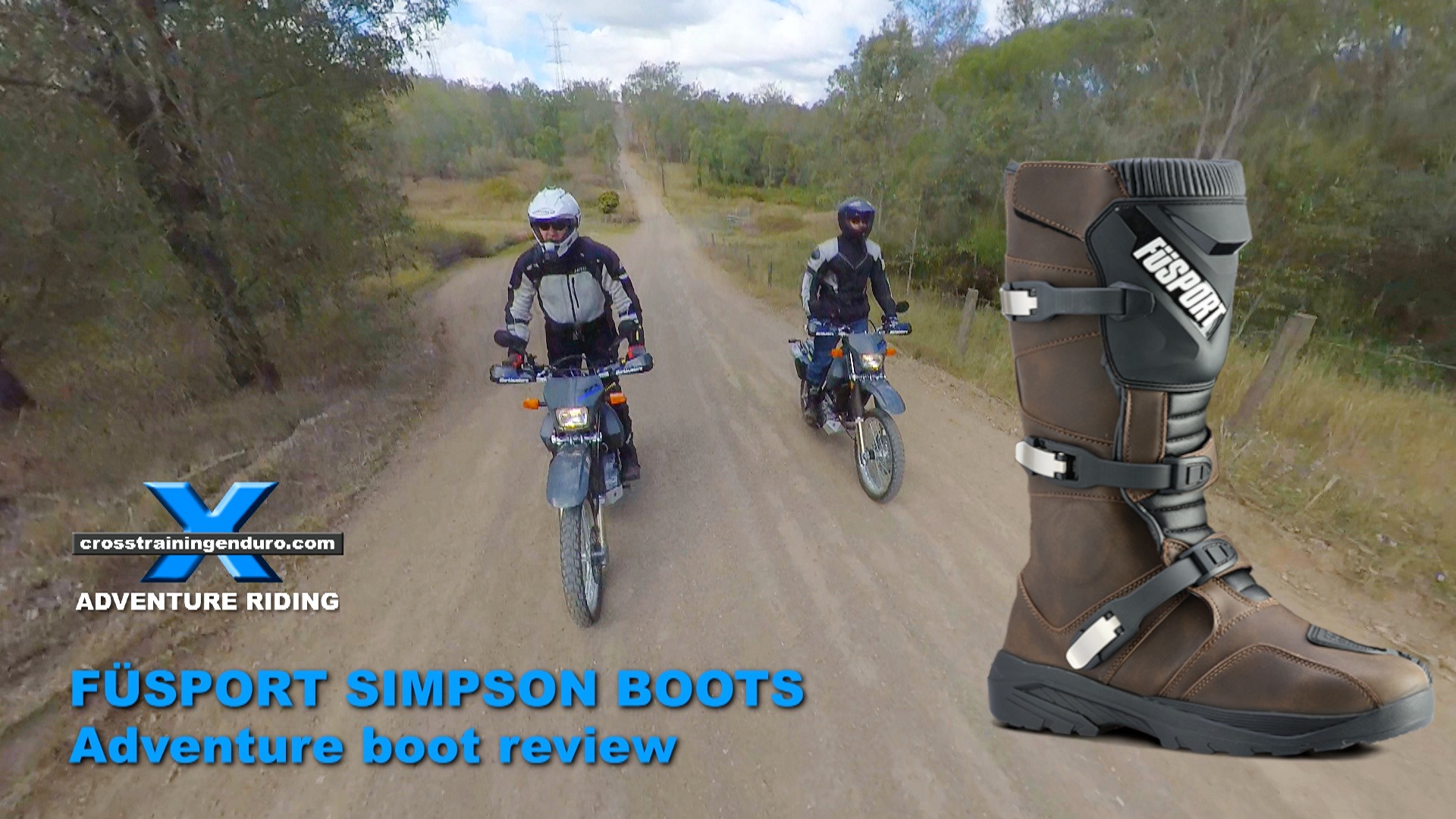 One for the adventure riders, a review of the $199 Fusport Simpson boot ...