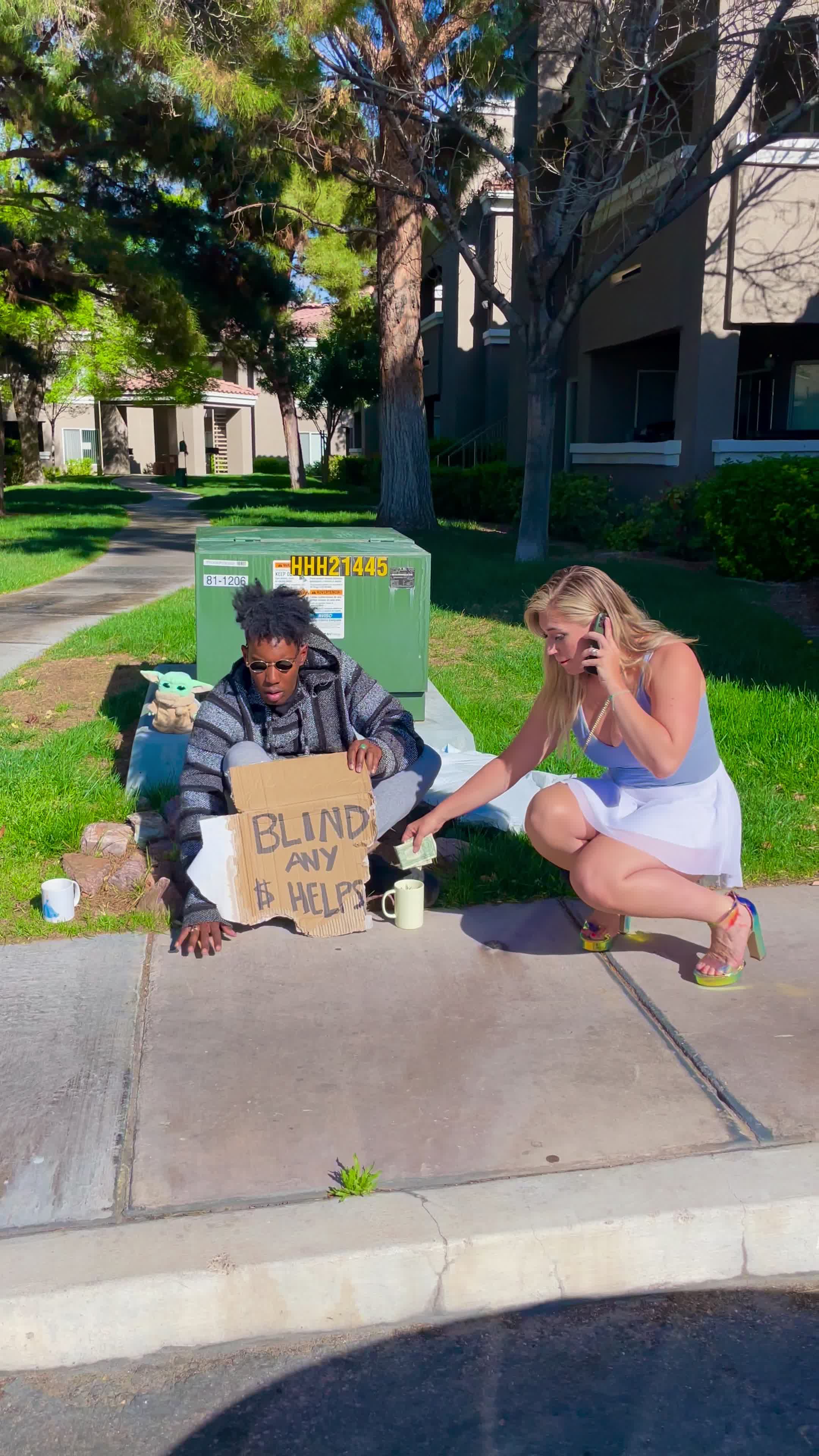 Gold digger gets taught a huge lesson!! man Homeless man transforms