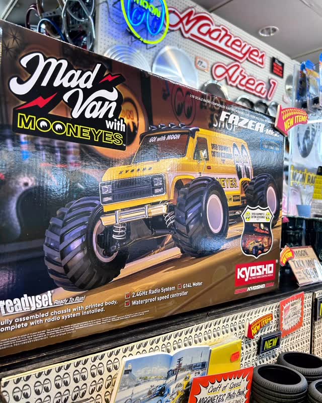 NOW available in store and our Online Store! 1/10 Kyosho Mad Van