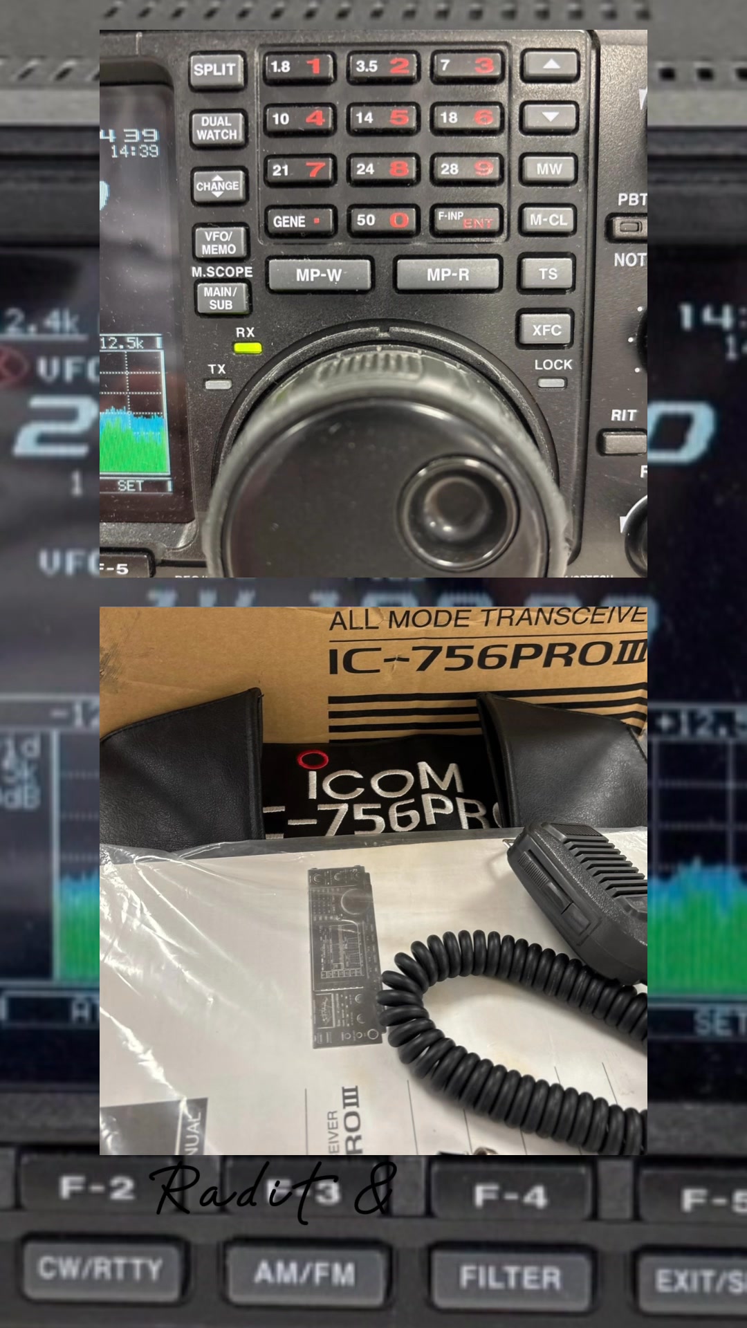 📡 For Sale: Second-hand Icom IC-756PROIII HF Transceiver