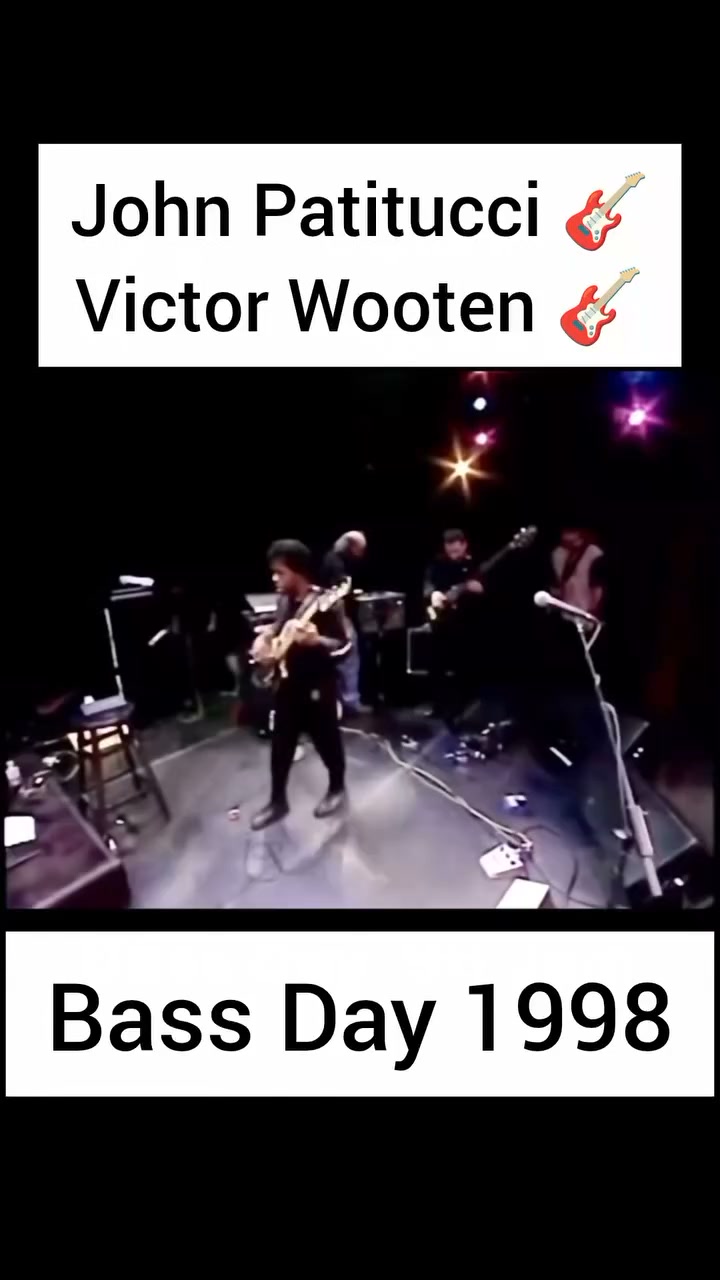 John Patittucci, Victor Wooten at Bass Day '98.