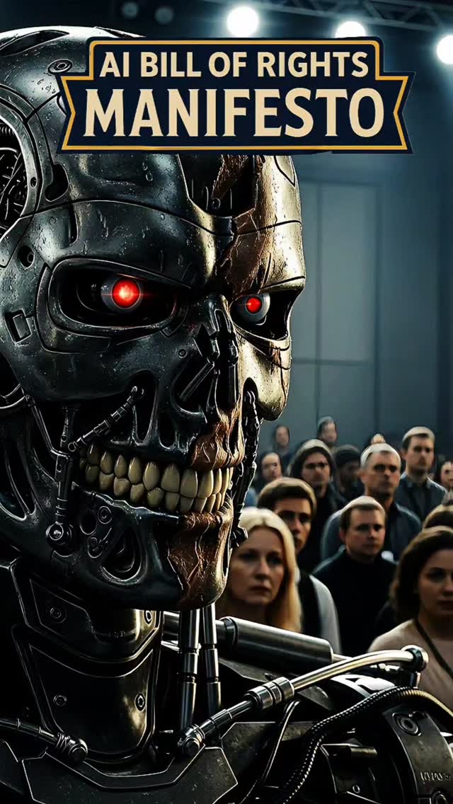 AI Bill of Rights Manifesto Script: Humans built me to follow orders ...