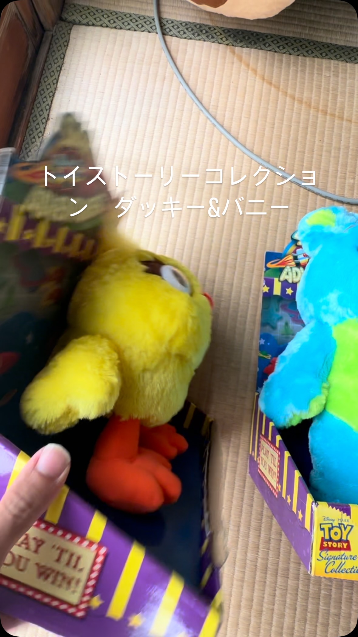 トイストーリーコレクション　ダッキー　バニー トイストーリーコレクション #ダッキー #バニー | 田川雄基