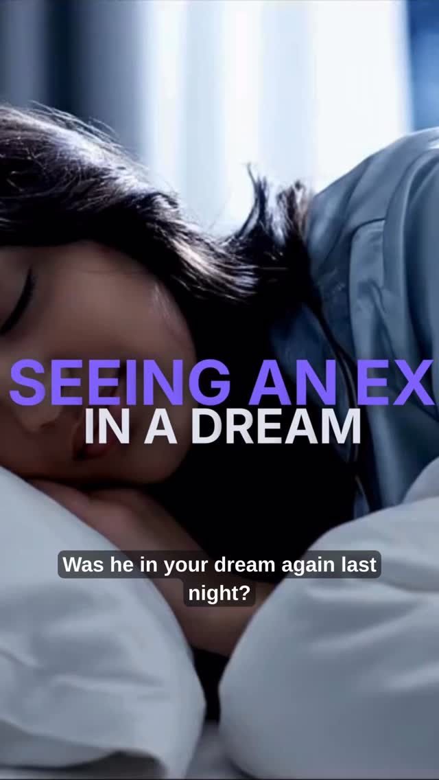Seeing your ex in a dream doesn’t mean you want them back. Sometimes it ...