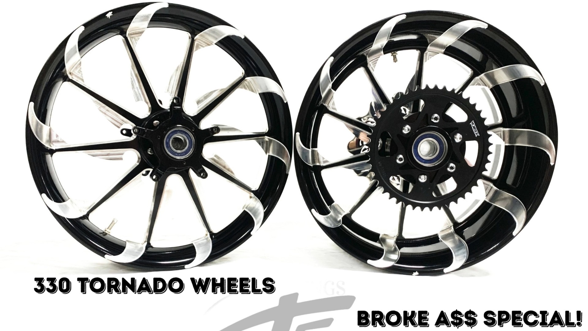 Special* 330 Tornado wheels 1 set in stock 20% off! - All Things