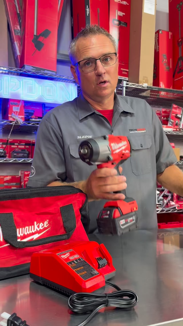 #new #milwaukeetools M18 1/2” Impact Gun Kit with a FREE 8.0 Forge ...